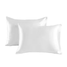 Sunday Theory™ Luxe Satin Pillowcase Set — Soft‑Girl Pastel Luxury (Pair)