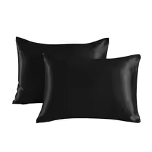 Sunday Theory™ Luxe Satin Pillowcase Set — Soft‑Girl Pastel Luxury (Pair)